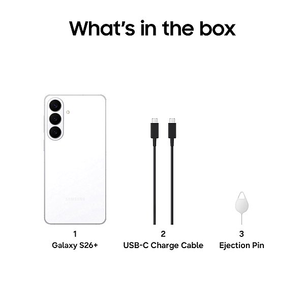 Handy Samsung Galaxy S26+ 12 GB / 256 GB White ...