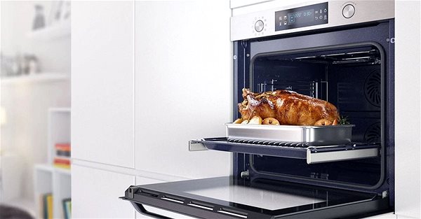 Built-in Oven SAMSUNG NV75N5573RS/EF Dual Cook Lifestyle