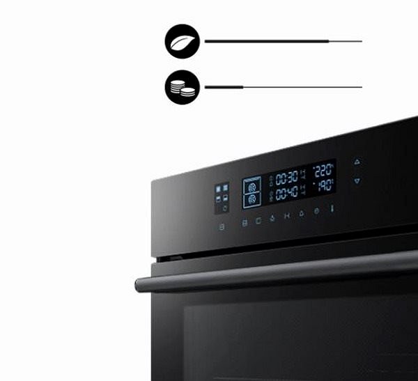Built-in Oven SAMSUNG NV70M5520CB/EO Dual Cook Features/technology