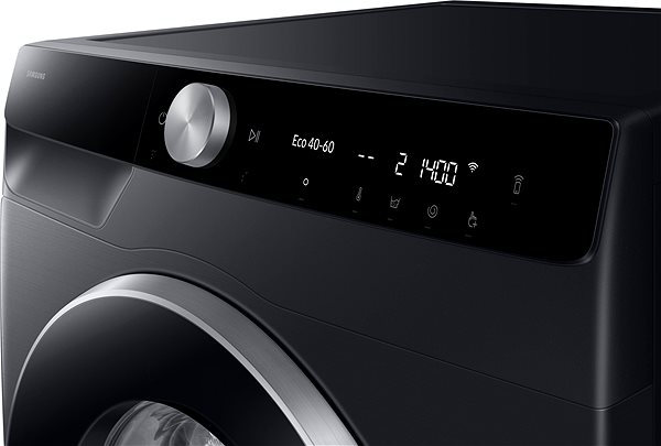 SAMSUNG WW90DG6U25LBU4 washing machine.