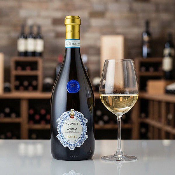 Santi Colforte Soave Classico DOC 0.75L, 12% ABV wine.