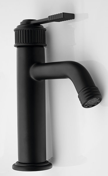 Tap SAPHO VERSI pedestal basin mixer, mat black RV002/15 ...