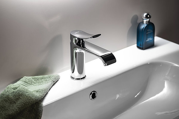 Tap SAPHO SUGA pedestal basin mixer, chrome TJ002 ...