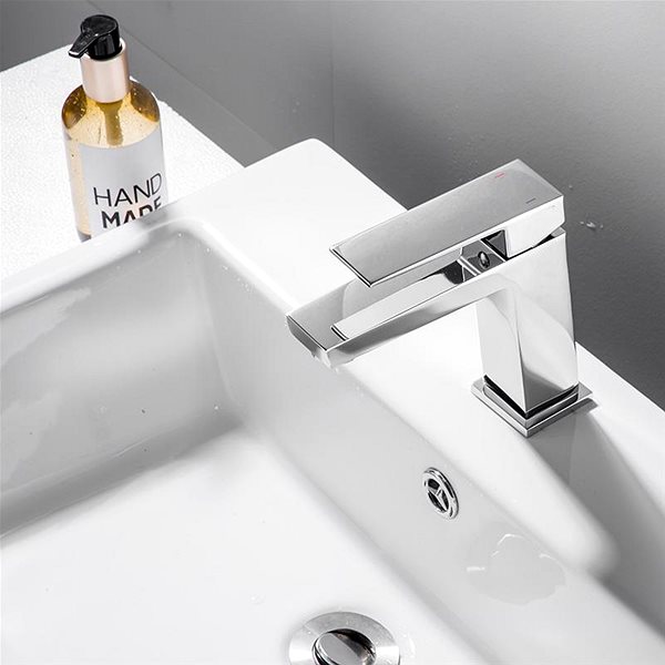 Tap AQUALINE RITMO basin mixer without spout, chrome ...