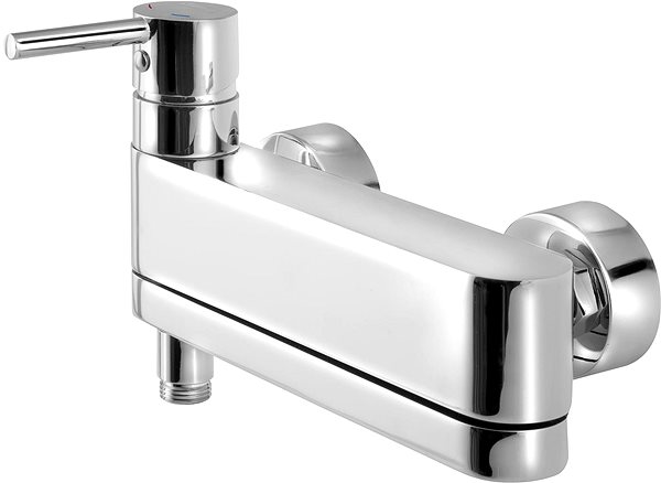 Tap SAPHO RHAPSODY wall-mounted bath mixer, swivel arm, chrome 5586 ...