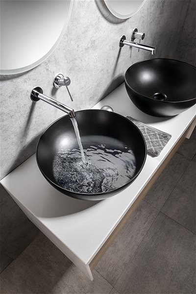 Tap SAPHO SOLARIS basin mixer with two elements, chrome WD008 ...