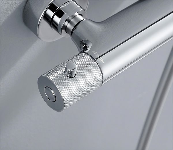 Tap SAPHO SOLARIS shower column with thermostatic mixer, chrome WD139 ...