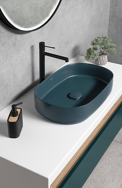 Tap SAPHO SOLARIS high basin mixer without spout, black matt WD006B ...