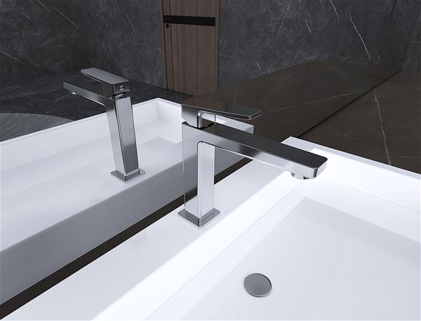 Tap SAPHO TURSI basin mixer without spout, height 190mm, chrome TI004 ...