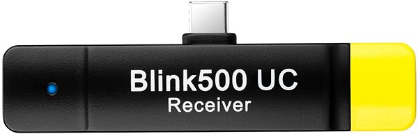 Microphone Saramonic Blink 500 B5 USB-C Lateral view