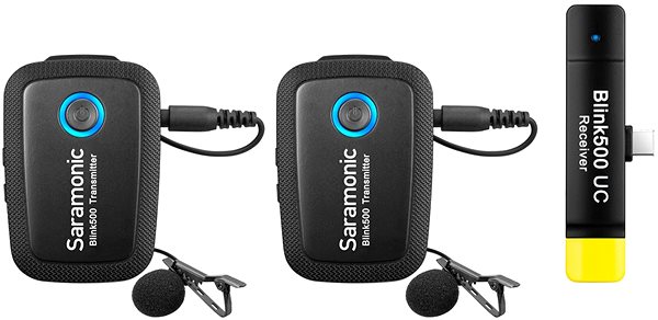 Microphone Saramonic Blink 500 B6 USB-C Screen
