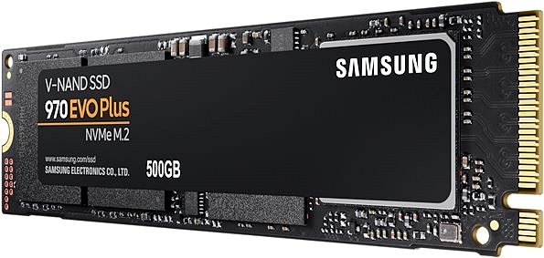 SSD meghajtó Samsung 970 EVO PLUS 500GB Képernyő
