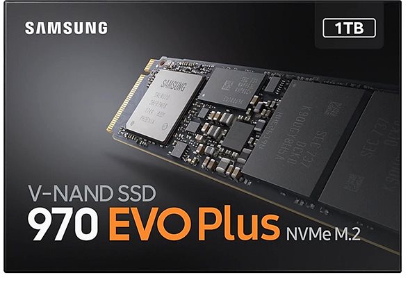 SSD disk Samsung 970 EVO PLUS 1000 GB Screen