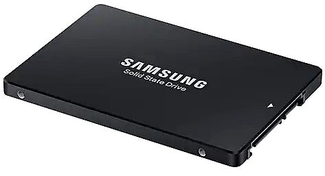 SSD-Festplatte Samsung DCT 1920 GB Seitlicher Anblick
