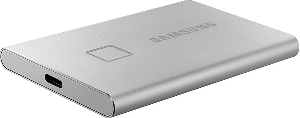 External Hard Drive Samsung Portable SSD T7 Touch 1TB Silver Connectivity (ports)