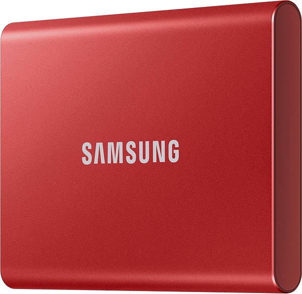 External Hard Drive Samsung Portable SSD T7 500GB, Red Connectivity (ports)