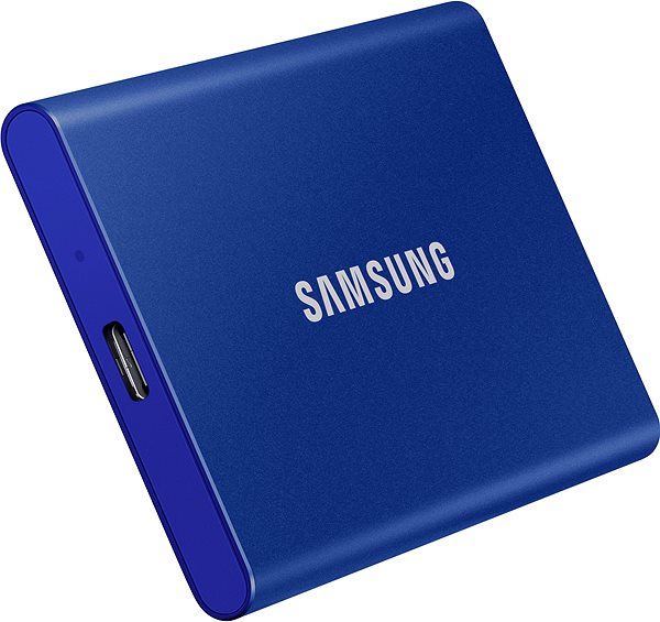 External Hard Drive Samsung Portable SSD T7 2TB Blue Connectivity (ports)