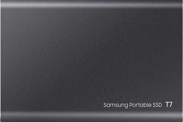External Hard Drive Samsung Portable SSD T7 2TB Black Screen