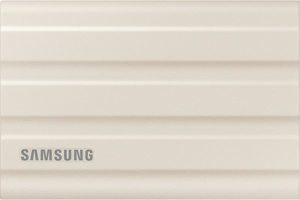 Külső merevlemez Samsung Portable SSD T7 Shield 2TB bézs Képernyő