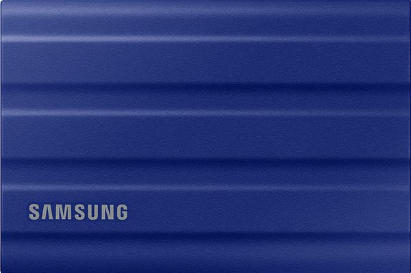 Externí disk Samsung Portable SSD T7 Shield 1TB modrý Boční pohled