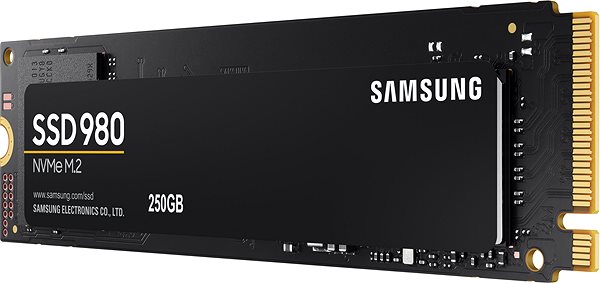 SSD meghajtó Samsung 980 250 GB Képernyő