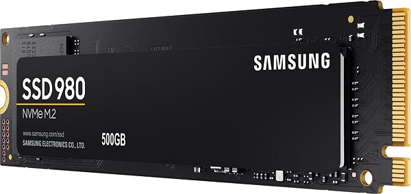 SSD meghajtó Samsung 980 500 GB Képernyő