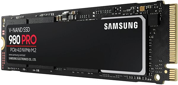 SSD meghajtó Samsung 980 PRO 250 GB Képernyő