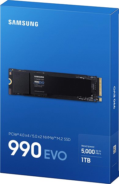 SSD-Festplatte Samsung 990 EVO 1TB ...