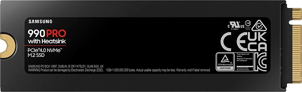 SSD meghajtó Samsung 990 PRO 4TB Heatsink ...