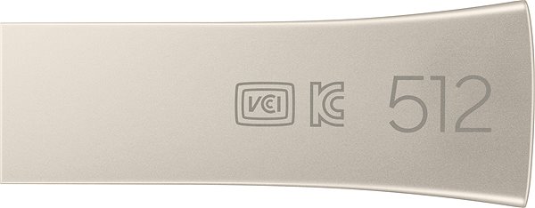 USB kľúč Samsung USB 3.2 512 GB Bar Plus Champagne silver ...