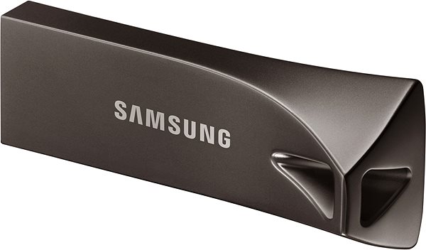 USB Stick Samsung USB 3.1 32 GB Bar Plus Titangrau Seitlicher Anblick