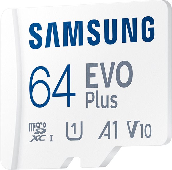 Memóriakártya Samsung MicroSDXC 64GB EVO Plus 2024 + SD adapter ...