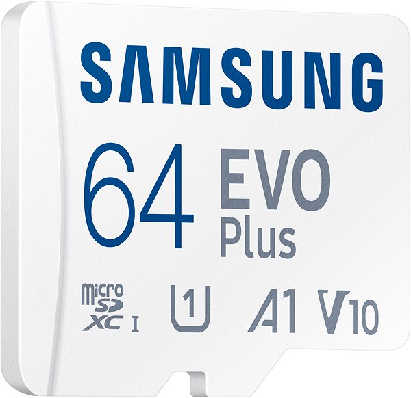 Speicherkarte Samsung MicroSDXC 64GB EVO Plus 2024 + SD-Adapter ...