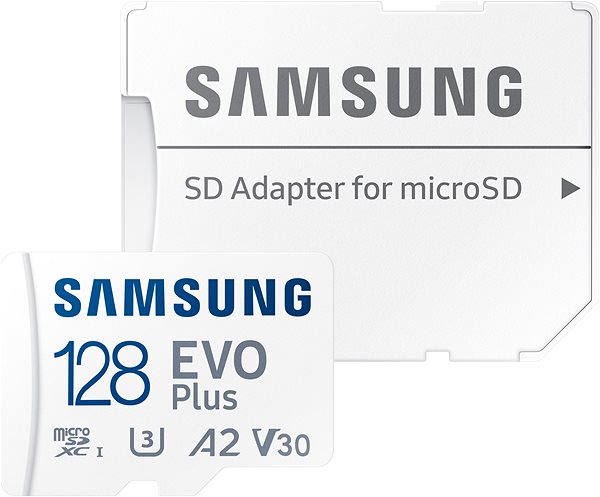 Pamäťová karta Samsung MicroSDXC 128 GB EVO Plus 2024 + SD adaptér ...
