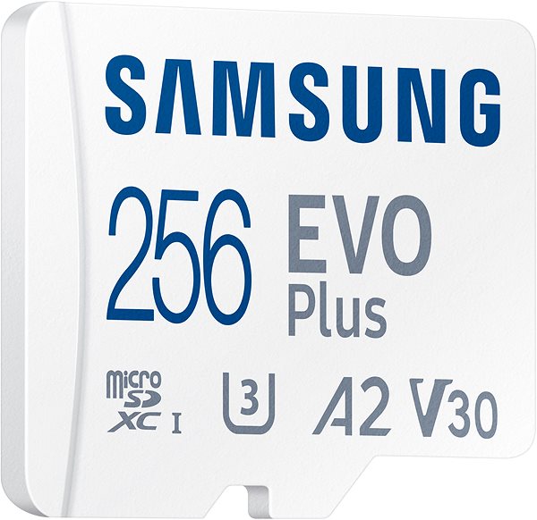 Speicherkarte Samsung MicroSDXC 256GB EVO Plus 2024 + SD-Adapter ...