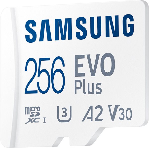 Pamäťová karta Samsung MicroSDXC 256 GB EVO Plus 2024 + SD adaptér ...
