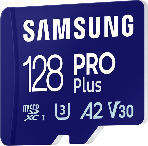 Memóriakártya Samsung MicroSDXC 128 GB PRO Plus + USB adapter (2023) ...