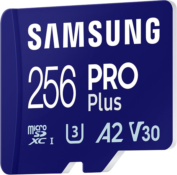 Memóriakártya Samsung MicroSDXC 256GB PRO Plus + USB adapter (2023) ...