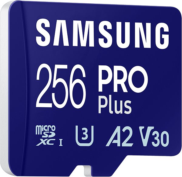 Memóriakártya Samsung MicroSDXC 256GB PRO Plus + USB adapter (2023) ...