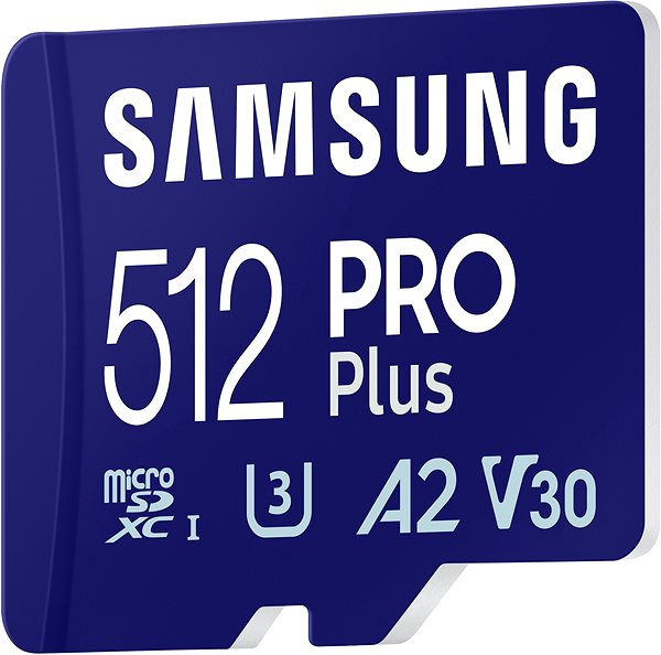 Memóriakártya Samsung MicroSDXC 512GB PRO Plus + USB adapter (2023) ...