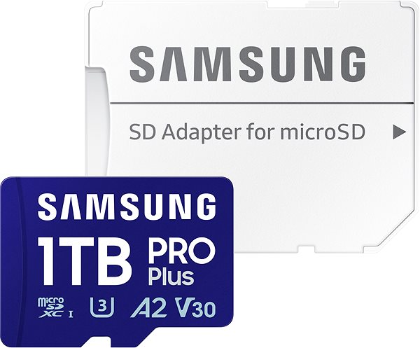 Memóriakártya Samsung MicroSDXC 1TB PRO Plus + USB adapter (2023) ...