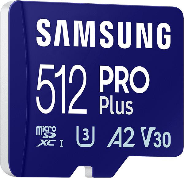 Memóriakártya Samsung MicroSDXC 512GB PRO Plus + SD adapter (2023) ...