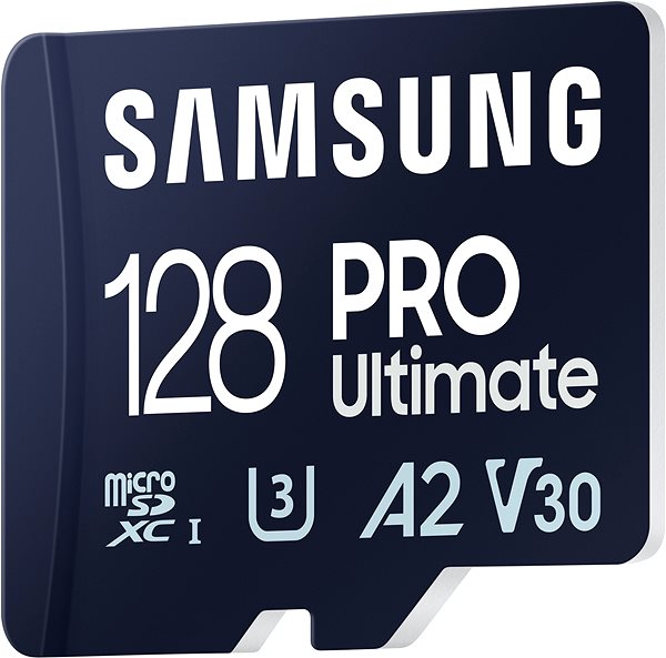 Memóriakártya Samsung MicroSDXC 128 GB PRO Ultimate + SD adapter ...