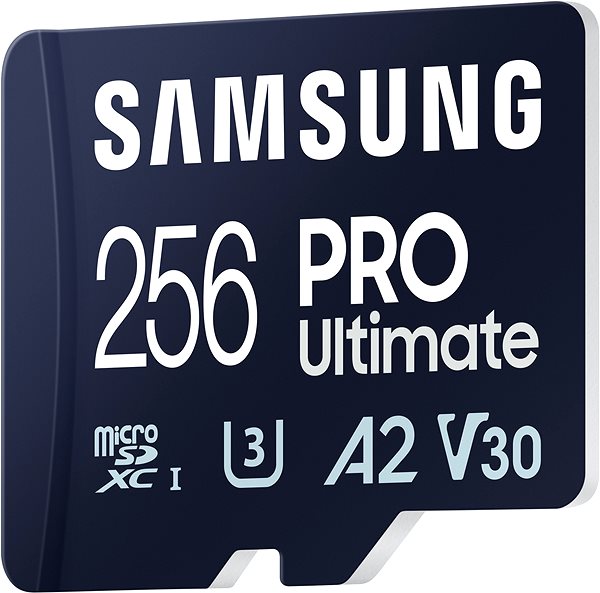 Memóriakártya Samsung MicroSDXC 256 GB PRO Ultimate + SD adapter ...
