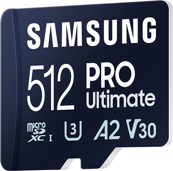 Memóriakártya Samsung MicroSDXC 512 GB PRO Ultimate + SD adapter ...