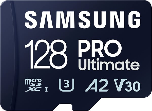 Speicherkarte Samsung MicroSDXC 128 GB PRO Ultimate  + USB-Adapter (2023) ...