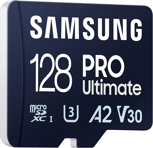 Memóriakártya Samsung MicroSDXC 128 GB PRO Ultimate + USB adapter (2023) ...