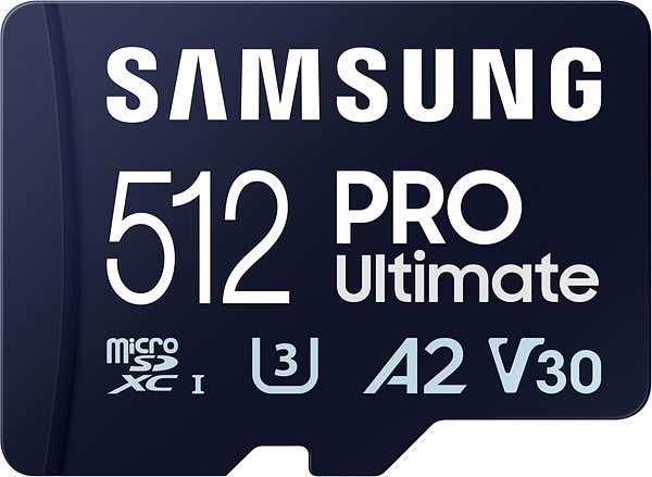 Speicherkarte Samsung MicroSDXC 512 GB PRO Ultimate  + USB-Adapter ...