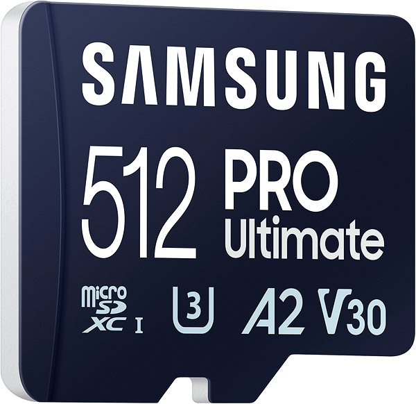 Speicherkarte Samsung MicroSDXC 512 GB PRO Ultimate  + USB-Adapter ...