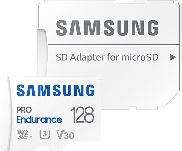 Speicherkarte Samsung MicroSDXC 128 GB PRO Endurance + SD Adapter ...